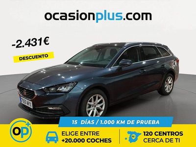 Usado Seat Leon Style 116 CV (85 kW) 2025 Gris Familiar