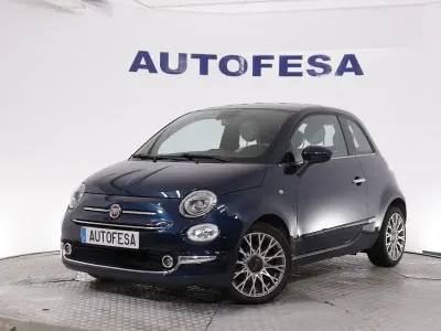 Usado Fiat 500 Lounge 95 CV (69 kW) 2015 Azul Utilitario