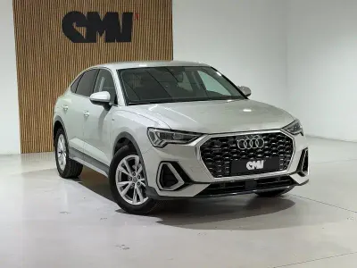 Usado Audi Q3 Sportback S-Line 150 CV (110 kW) 2020 Gris / plata SUV