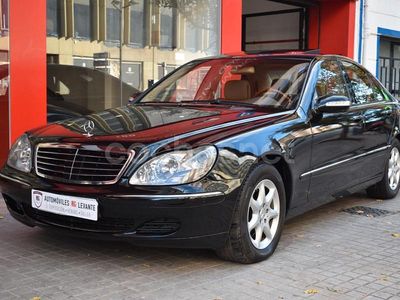 Negro Usado 2003 Mercedes S500 Berlina | 11.990 € (Un poco caro)