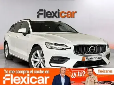 Usado Volvo V60 150 CV (110 kW) 2019 Blanco Familiar