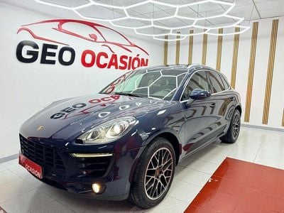 Usado Porsche Macan S 258 CV (189 kW) 2014 Azul SUV