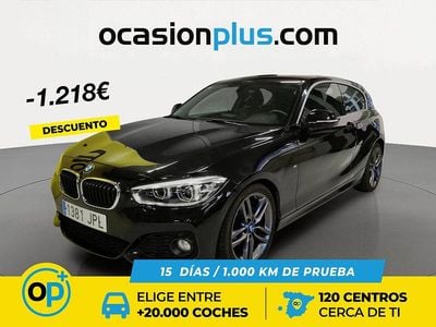 Usado BMW 118 150 CV (110 kW) 2016 Negro Utilitario
