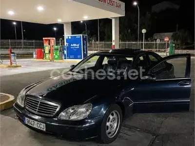Usado Mercedes S320 197 CV (144 kW) 2002 Azul Berlina