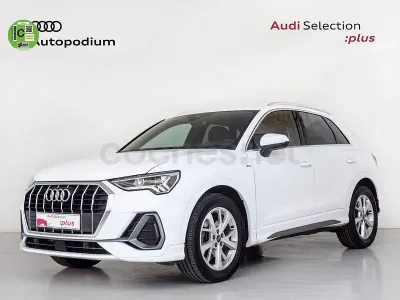 Usado Audi Q3 S-Line 150 CV (110 kW) 2022 Blanco SUV