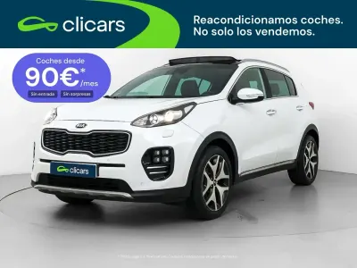 Usado Kia Sportage GT-Line 115 CV (84 kW) 2018 Blanco SUV