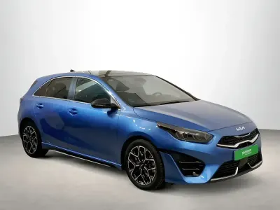 Usado Kia Ceed GT-Line 160 CV (117 kW) 2022 Azul Utilitario