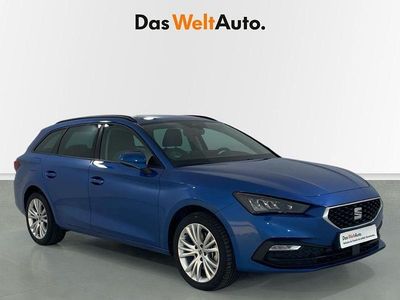 Usado Seat Leon Style 150 CV (110 kW) 2024 Azul Familiar