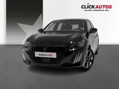 Usado Peugeot 208 Allure 101 CV (74 kW) 2025 Negro Utilitario