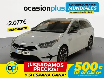 Usado Kia Ceed Style 100 CV (73 kW) 2025 Gris Utilitario