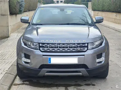 Usado Land Rover Range Rover evoque Pure 190 CV (139 kW) 2013 Gris / plata SUV