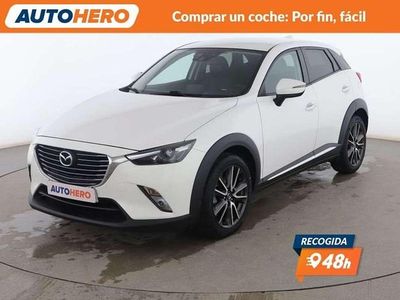 Blanco Usado 2015 Mazda CX-3 Luxury SUV | 14.399 € (Precio justo)