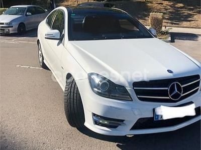 Usado Mercedes C220 170 CV (125 kW) 2013 Blanco Coupe
