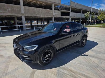 Usado Mercedes GLC220 194 CV (142 kW) 2021 Negro Coupe