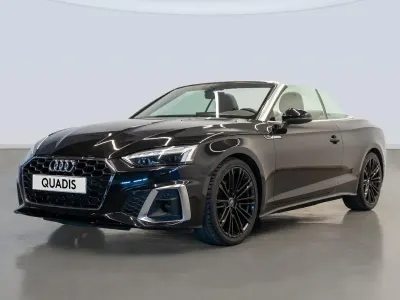 Usado Audi A5 Cabriolet S-Line 163 CV (119 kW) 2020 Negro Descapotable