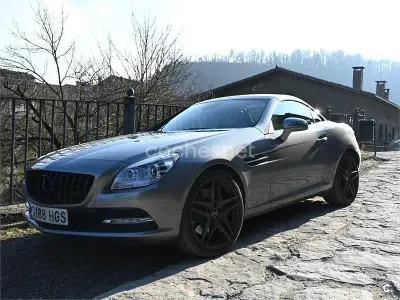 Usado Mercedes SLK350 306 CV (225 kW) 2011 Gris / plata Descapotable