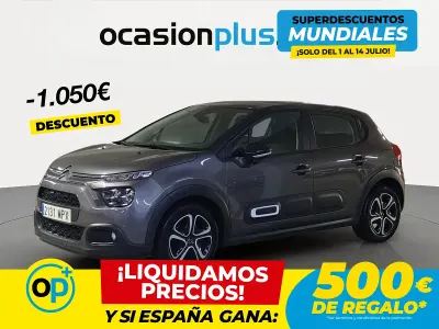 Usado Citroën C3 PureTech 83 CV (61 kW) 2024 Gris Berlina