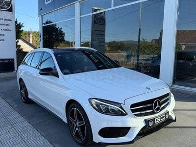 Używany Mercedes C220 AMG 170 KM (125 kW) 2015 Biały Kombi