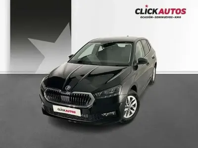 Usado Skoda Fabia Selection 116 CV (85 kW) 2025 Negro Utilitario
