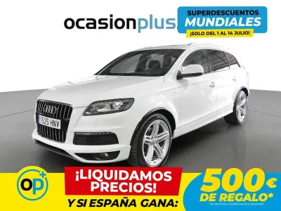 Usado Audi Q7 Ambition 245 CV (180 kW) 2013 Blanco SUV