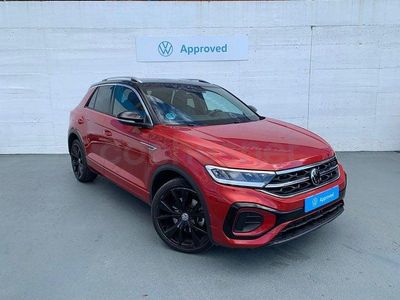 Usado VW T-Roc R-line 150 CV (110 kW) 2022 Rojo SUV