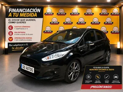 Usado Ford Fiesta ST-Line 125 HP (91 kW) 2017 Preto Citadino