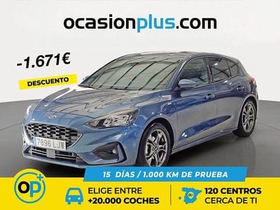 Usado Ford Focus ST-Line 125 CV (91 kW) 2020 Azul