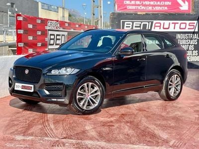 Negro Usado 2018 Jaguar F-Pace R-Sport SUV | 25.990 € (Caro)