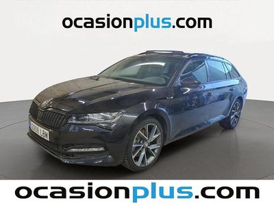 Negro Usado 2019 Skoda Superb SportLine Familiar | 22.719 € (Precio justo)
