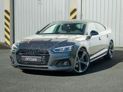 Usado Audi A5 Sportback Exclusive 218 CV (160 kW) 2017 Gris / plata Utilitario