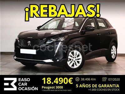 Negro Usado 2020 Peugeot 3008 Active SUV | 21.900 € (Caro)