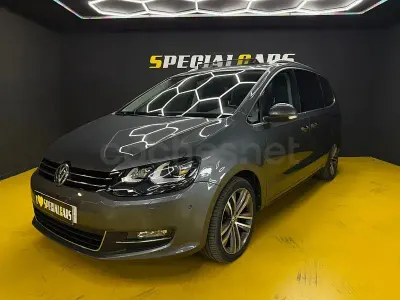 Usado VW Sharan Sportline 184 CV (135 kW) 2017 Gris / plata Monovolumen
