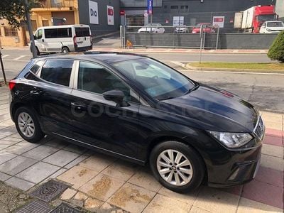 Usado Seat Ibiza Style 80 CV (58 kW) 2019 Negro Berlina