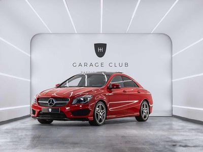 Usado Mercedes CLA180 AMG line 109 CV (80 kW) 2015 Rojo Berlina