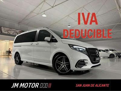 Blanco Usado 2024 Mercedes V300 Exclusive Monovolumen | 86.900 €