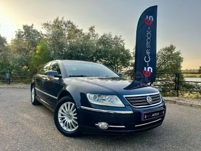 Usado VW Phaeton 240 CV (176 kW) 2009 Azul Berlina