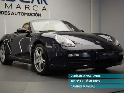 Usado Porsche Boxster S 280 CV (205 kW) 2006 Azul Descapotable