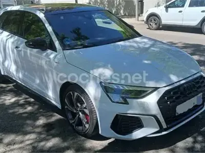 Usado Audi A3 S-Line 204 CV (150 kW) 2021 Blanco Berlina