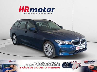 Usado BMW 318 Shadowline 150 CV (110 kW) 2020 Azul Familiar