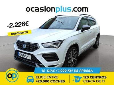 Blanco Usado 2021 Seat Ateca FR SUV | 24.490 € (Precio justo)