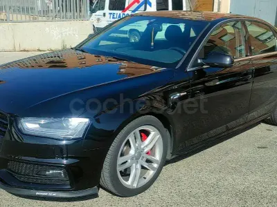 Usado Audi A4 S-Line 245 CV (180 kW) 2014 Negro Berlina