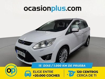 Usado Ford C-MAX Titanium 125 CV (91 kW) 2014 Blanco Monovolumen