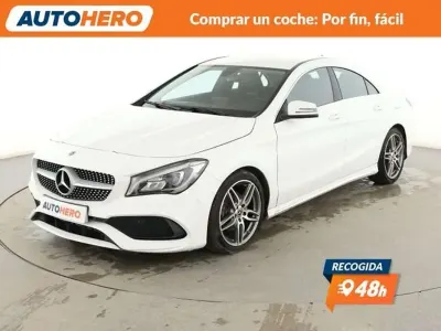 Usado Mercedes CLA200 AMG line 136 HP (100 kW) 2018 Branco Coupé