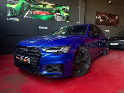 Usado Audi A6 Exclusive 344 CV (253 kW) 2022 Azul Berlina