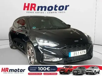 Usado Ford Focus ST-Line 125 CV (91 kW) 2019 Negro Berlina