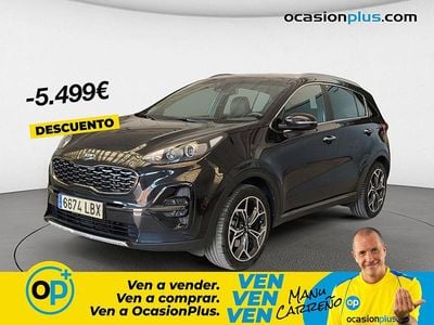 Brugt Kia Sportage GT-Line 115 HK (84 kW) 2019 Sort SUV