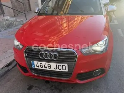 Usado Audi A1 90 CV (66 kW) 2014 Rojo Utilitario