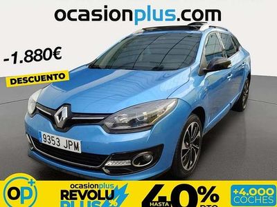 Usado Renault Mégane GrandTour Bose Edition 132 CV (97 kW) 2016 Azul Familiar