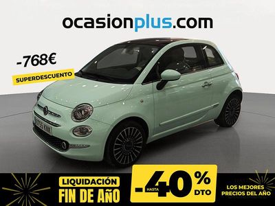 Verde Usado 2018 Fiat 500 Lounge Utilitario | 8450 € (Precio justo)