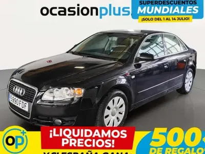 Usado Audi A4 115 CV (84 kW) 2006 Negro Berlina